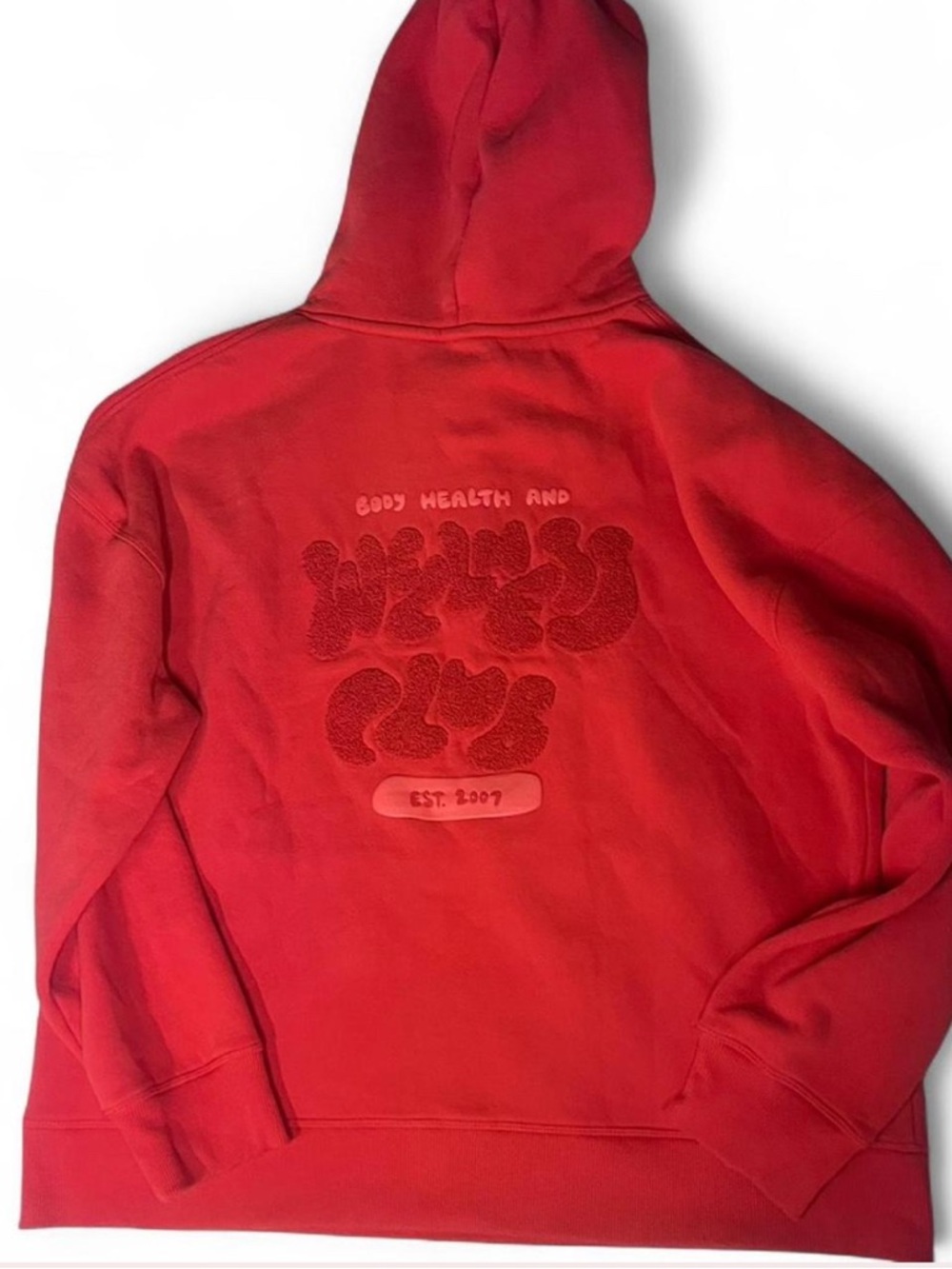 Cotton On Wellness Club Red Hooded Pullover - Picture 2 of 7
